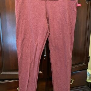 Women's Red Leggings